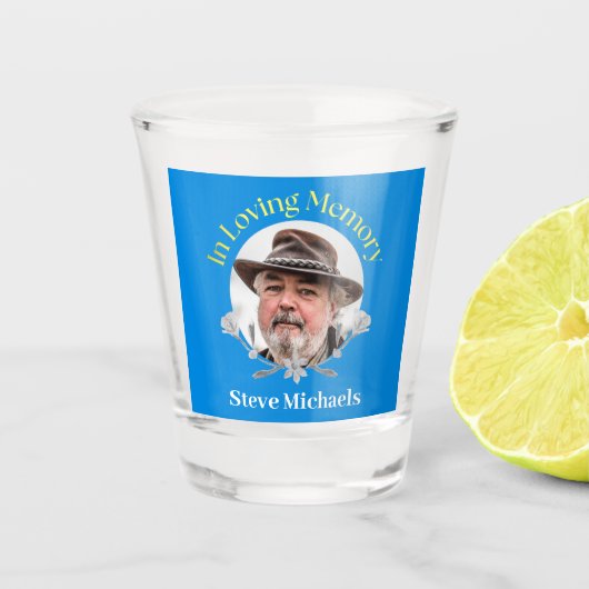 NEU! Shot Glass - in Love Memory Schnapsglas (Vorderseite)