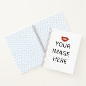 NEU! Spiral Notebook 8.5 "x11" Grafik - Gray Spira Notizblock (Innenseite)