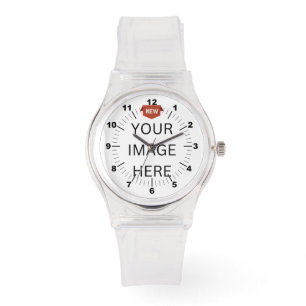 NEU! Sportliche rosa Silikon Damenuhr Armbanduhr