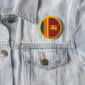 NEU! - SRI LANKA BUTTON BACK ABZEICHEN (Beispiel)