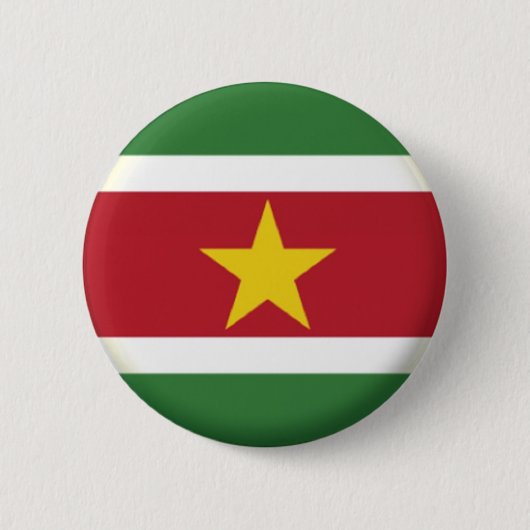 NEU! - SURINAME-BUTTON-ABZEICHEN BUTTON (Vorderseite)