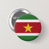NEU! - SURINAME-BUTTON-ABZEICHEN BUTTON (Vorne & Hinten)