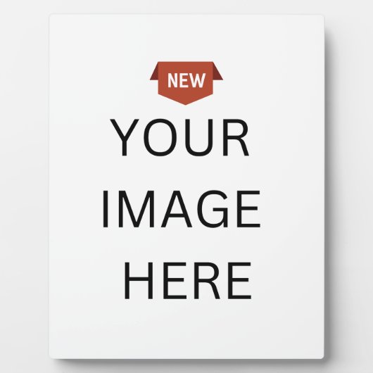 NEU! Tabletop Plaque mit Easel 8x10 - Custom Fotoplatte (Vorderseite)