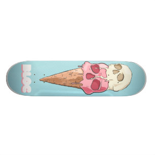 NEU - tote Creme durch BLOCK-Skateboards Skateboard