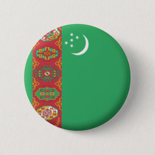 NEU! - TURKMENISTAN BUTTON RACK-ABZEICHEN