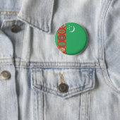 NEU! - TURKMENISTAN BUTTON RACK-ABZEICHEN (Beispiel)