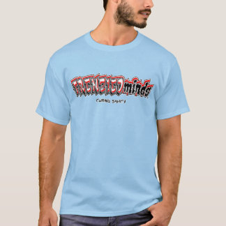 Neu-u.-Verbessert! FRENZIEDminds rote u. verrückte T-Shirt