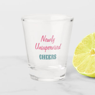 Neu unbeaufsichtigte Küsten-Cowgirl-Scheidung Schnapsglas