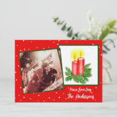 Neu verheiratet, unsere ersten Weihnachten + Foto (Stehend Vorderseite)