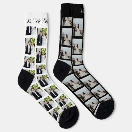 Neu verheiratete Fotos Mr. and Mrs. Socken (Rechts)
