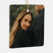 Neu verheirateter Keepake, Weihnachten als Herr Mr Keramikornament (Rechts)