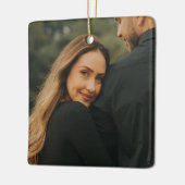 Neu verheirateter Keepake, Weihnachten als Herr Mr Keramikornament (Links)