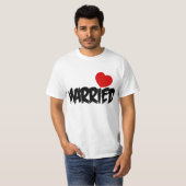 NEU VERHEIRATETES COUPLE T SHIRT.NUR VERHEIRATET S T-Shirt (Vorne ganz)