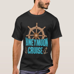 Neu verheiratetes Paar Matching Flitterwochen Kreu T-Shirt