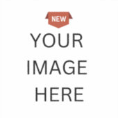 NEU! Vinyl Sticker Gloss 2" x 2" - Custom Cut (Vorderseite)