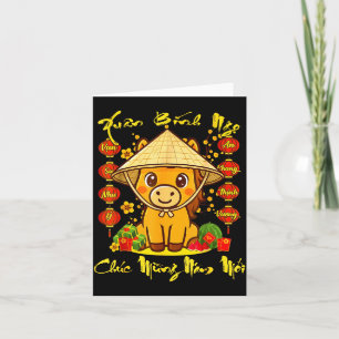 Neu von Chuc Mung Nam Moi Vietnamesisch Karte