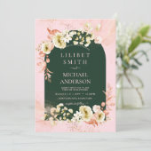 NEU! Wald Grüne Koralle Rosa Blumenzehen (Stehend Vorderseite)