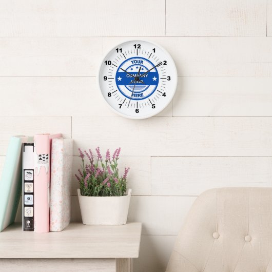 NEU! Wall-Clock, 10" runder weißer Holzrahmen Uhr (Lesesaal)