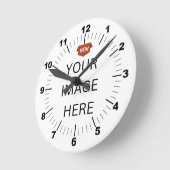 NEU! Wall-Uhr, 8" runder Akrylus Runde Wanduhr (Winkel)