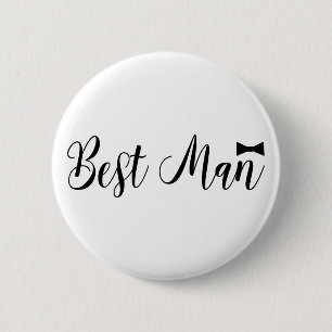 Neu-York-Schwarz-Rote Typografie Button