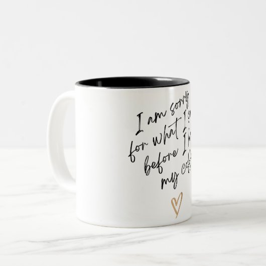 Neu Zweifarbige Tasse (Vorderseite Links)