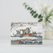 NEUAMSTERDAM, 1673 POSTKARTE (Stehend Vorderseite)