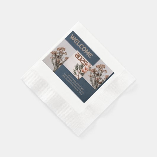 Neuanfang 2025 serviette (Ecke)