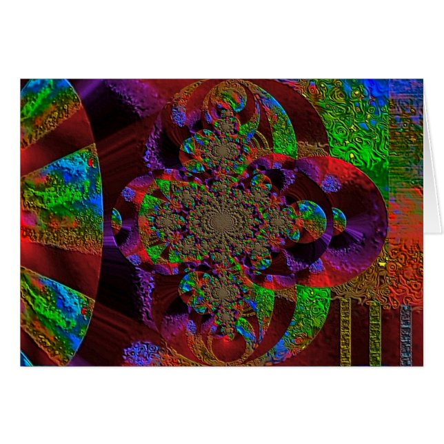 "Neuanfang" 5" x 7" Leerkarte mit Umschlag (Vorderseite (Horizontal))