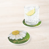 Neuanfang - Daisy Blume Power Getränkeuntersetzer (Seite)