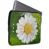 Neuanfang - Daisy Blume Power Laptopschutzhülle (Vorne Rechts)