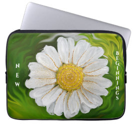 Neuanfang - Daisy Blume Power Laptopschutzhülle