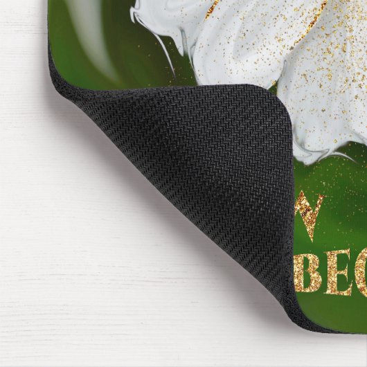 Neuanfang - Daisy Blume Power Mousepad (Ecke)