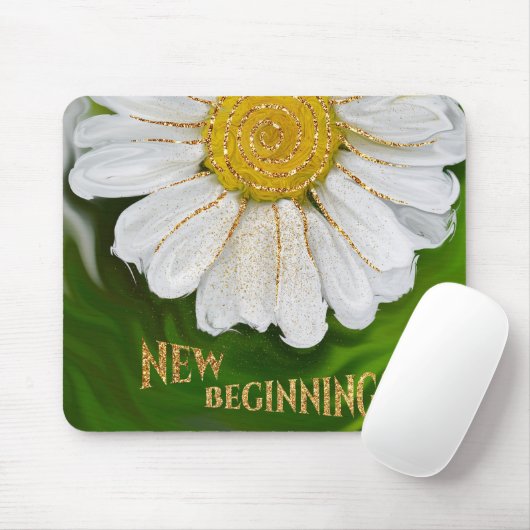 Neuanfang - Daisy Blume Power Mousepad (Mit Mouse)