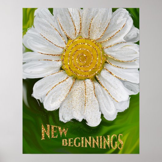 Neuanfang - Daisy Blume Power Poster (Vorne)