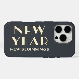 Neuanfang im neuen Jahr Inspirationsstipografie iPhone 16 Pro Hülle