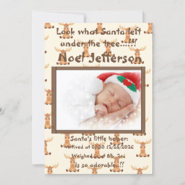 Neuankömmling Ankündigung