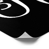 Neuankömmlinge Unterschrift, Boutique im Einzelhan Poster (Ecke)