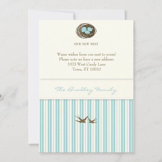 Neuankündigung Ankündigung (Vorderseite)