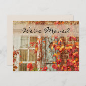 Neuankündigung des Herbstlandes Postkarte (Vorne/Hinten)