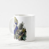Neuartige Alice im Wunderland ~ Kaffee-Cup / Tasse (Vorderseite Links)