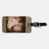 Neuartige Ferkel Gepäckanhänger (Vorderseite horizontal)