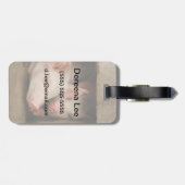 Neuartige Ferkel Gepäckanhänger (Rückseite horizontal)