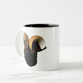 Neuartige Schokoladeneier Zweifarbige Tasse (Vorderseite Links)