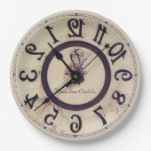 Neuartige Uhr 1 Pappteller (Vorderseite)