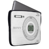 Neuartiger Digitalkamera-Effekt Laptopschutzhülle (Vorne Rechts)