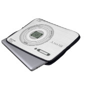 Neuartiger Digitalkamera-Effekt Laptopschutzhülle (Vorne Knopf)