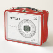 Neuartiger Digitalkamera-Effekt Metall Brotdose (Vorderseite)