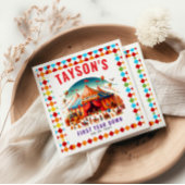 Neuartiger Niedlicher Circus Karneval 1. Geburtsta Serviette