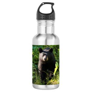 Neuartiger Schwarzbär Edelstahlflasche
