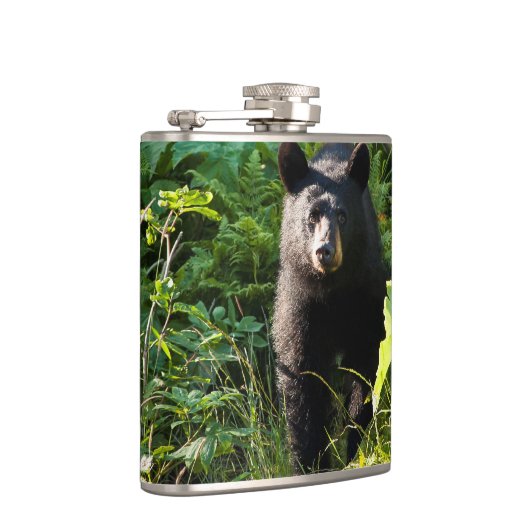 Neuartiger Schwarzbär Flachmann (Rechts)